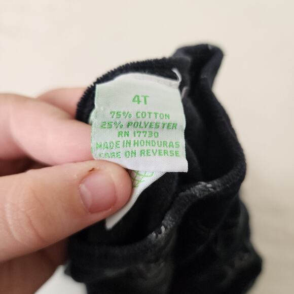 Y2k Velvet Glittery Star Dress 4t - Picture 6 of 7